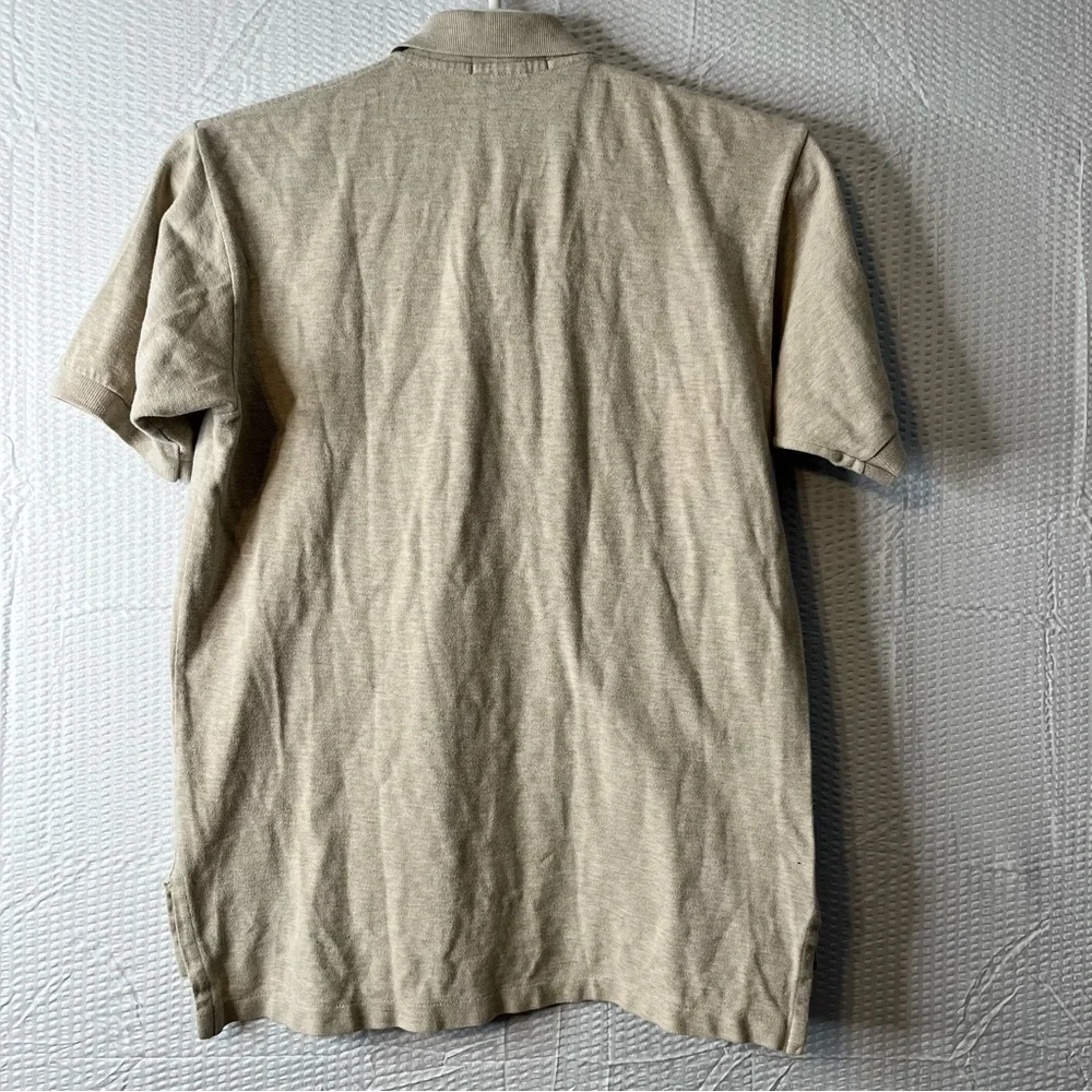 Polo Ralph Lauren Beige Cotton Polo Size M